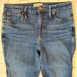 Madewell Curvy High Rise Skinny Jeans (31)